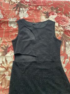 Shimmer Black Dress