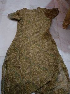 olive green kurta