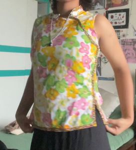 Chinese Wrap Around Top