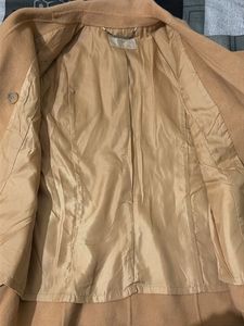 Classic Tan Peacoat