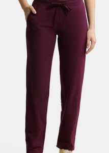 Wine coloured Jockey Athleisure Pants