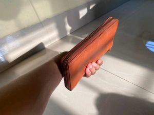 💯 pure Leather Ladies Wallet