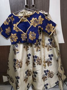 Wedding Designer Blouse With Skirt And Dupatta