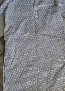 Sparkling White Kurta