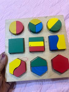 Wooden Shape Sorter Toy Set