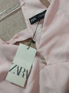 Chic Pink V-Neck Mini Dress