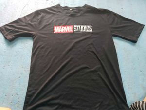 Marvel Studios Black T-Shirt with frock and tops a