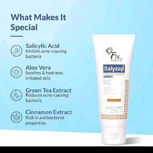 Fix DERMA Salyzap Daily Face Cleanser for Acne