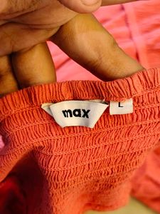 Coral Embroidered Sundress