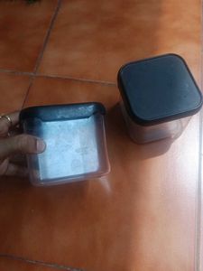 Set of 2 Square Food Containers