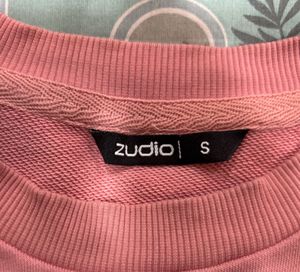 Pink '#Think' Graphic Sweatshirt