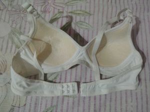 Stylish white Bra and panty set