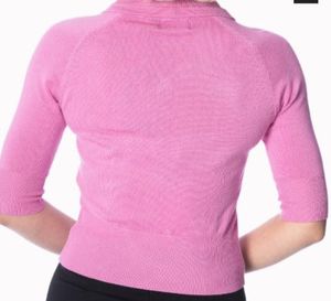 Candy Pink Cropped Cardigan – Dancing Days