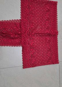 Red Lace Bralette &amp; Shorts Set