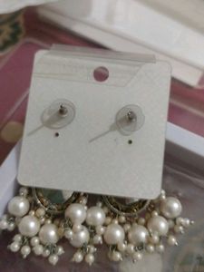 Elegant Pearl Drop Earrings