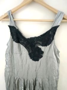 Elegant Lace Trim slip/Dress