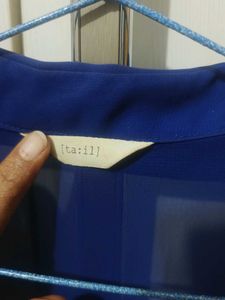 Chic Royal Blue Sleeveless Dress