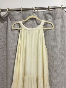 Daisy Boho Lace Trim Maxi Dress