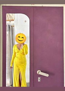 Vibrant Yellow Maxi Dress