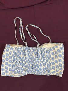 Floral Print Crop Top