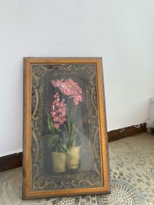 Vintage Floral Framed Art