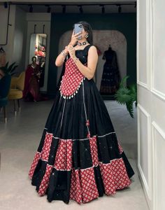 NAVRATRI SPECIAL COLLECTIONS LEHENGA 6MTR FLAIR