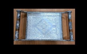 New Silver Royal Look Tray Antique