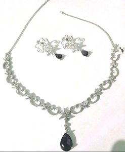 Exquisite CZ Jewellery Set