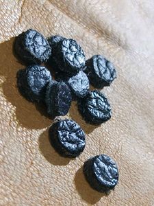 Black Beaded Anklets/Nosepins Leather