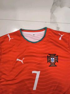 FIFA World Cup Ronaldo Portugal Soccer Jersey #7