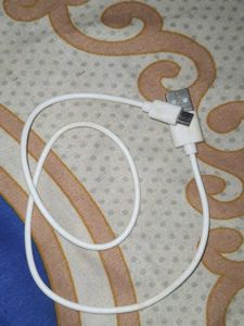 White USB Charging Cable