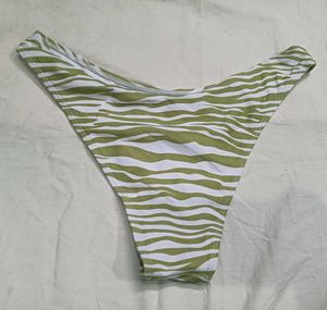 Stylish Zebra💛34,36 Print Bikini Bottom