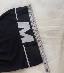Black Leggings with M Logo