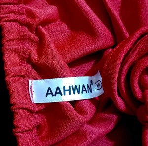 Red Flared Mini Dress