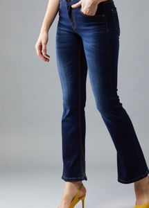 Dolce Crudo Denims Bootcut Midrise Stretchable