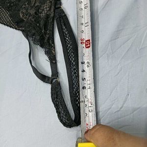 ♥️ Black Lace Thong Panty