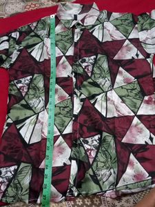 Unique Geometric Print Men's new shirt