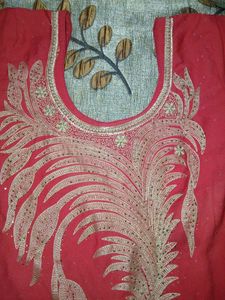 Red Kurta Eid Dress