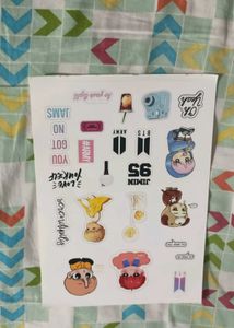 BTS Stickers - Kpop Fan Merch