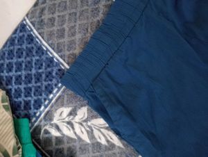 Comfortable Blue Casual Pants