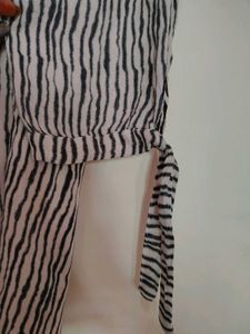 Striped Button-Up Top