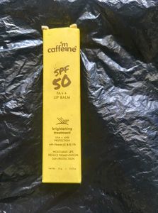 mCaffeine SPF 50 Lip Balm