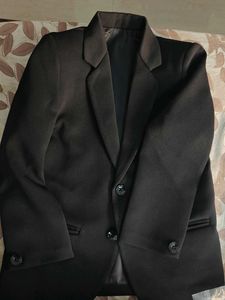 Classic Black Blazer Jacket