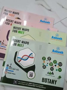 Aakash NCERT Maps for NEET Class 12 Botany