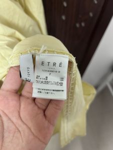 Light Yellow Maxi Dress with Smocked Bodice