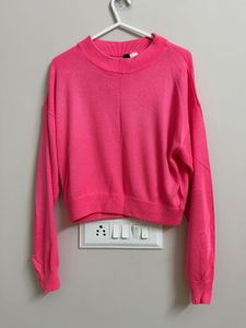H&M Bright Pink Fine Knit Sweater