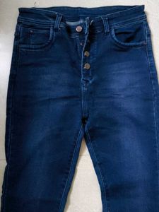 Women's Dark Wash Bell Bottom Jeans