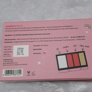 MyGlamm POPxo Makeup Collection InstaGlamm Face Kit features all your handbag essentials in an easy-to-carry, mini palette