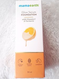 Mamaearth Glow Serum Foundation with Vitamin C & T