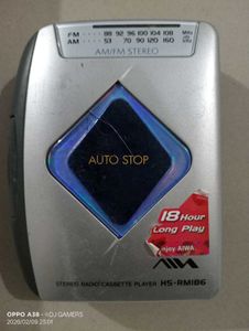 AIWA HS-RM186 Cassette Player not checked